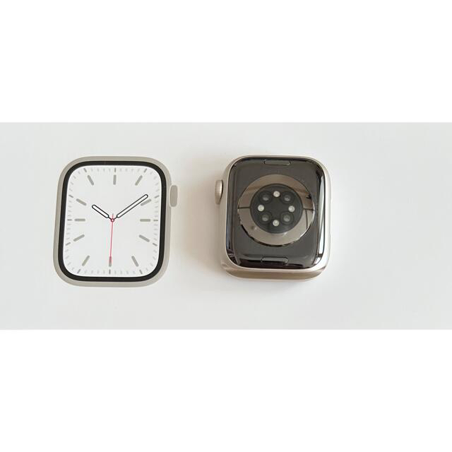 Apple Watch(アップルウォッチ)のApple Watch series7 本体　スターライト41mm GPSモデル メンズの時計(腕時計(デジタル))の商品写真