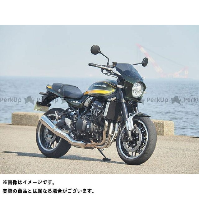 カワサキ Z900RS用ビキニカウル キャンディトーングリーン