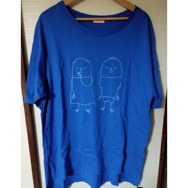 米津玄師　ポテトキッズ-T（BIGサイズTシャツ/BLUE）