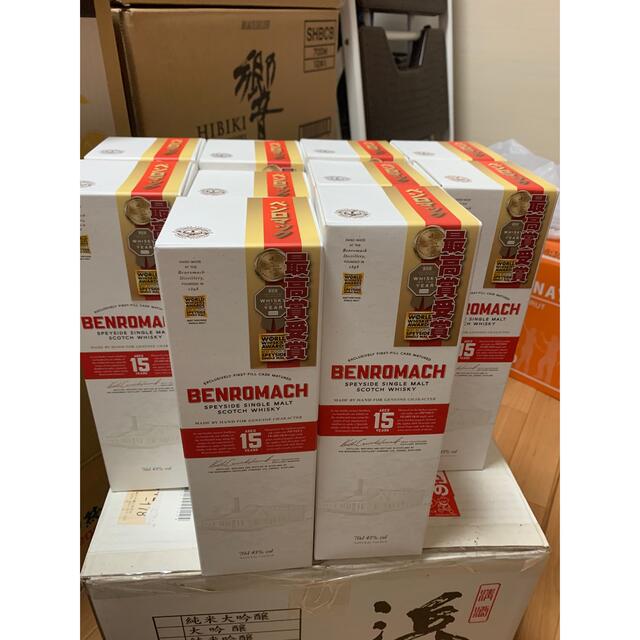 食品/飲料/酒ウイスキー　ベンロマック15年　10本セット