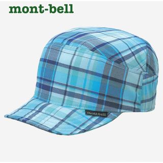 モンベル(mont bell)のmont-bell キャスケット モンベル 帽子 キャップ S/M ブルー 水色(登山用品)