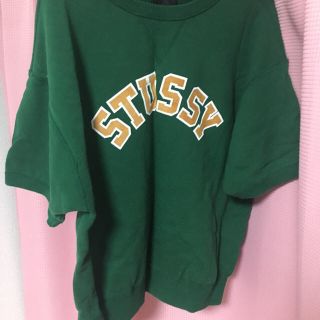 ステューシー(STUSSY)のstussy 半袖 スウェット(トレーナー/スウェット)