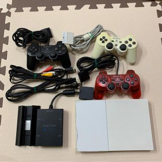 プレイステーション2(PlayStation2)のPS2 本体　コントローラーセット(家庭用ゲーム機本体)