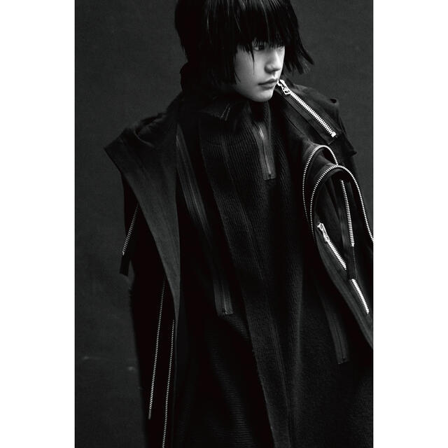 B Yohji Yamamoto  ヨウジヤマモト 多重ジップコート 20aw