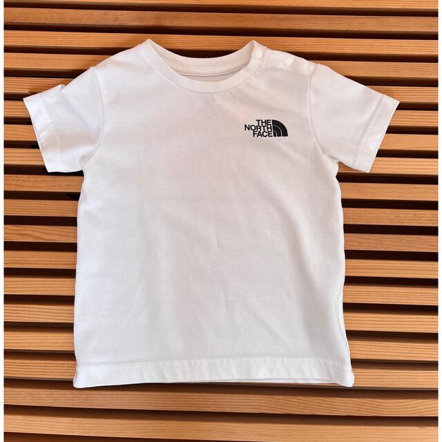 THE NORTH FACE(ザノースフェイス)のノースフェイス　Tシャツ　90 キッズ/ベビー/マタニティのキッズ服男の子用(90cm~)(Tシャツ/カットソー)の商品写真