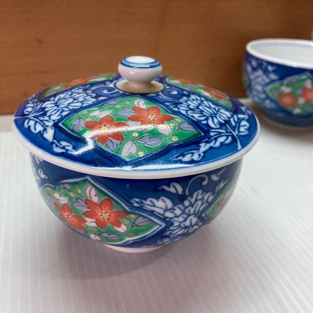 有田焼　茶器5客　鶴松作　和食器 茶器 1