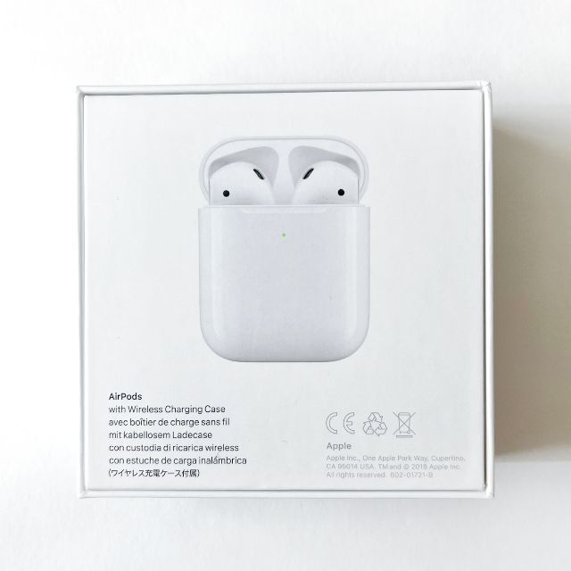 超美品Apple AirPods 第2世代／シリコンケース＆イヤーフック付 - bookteen.net