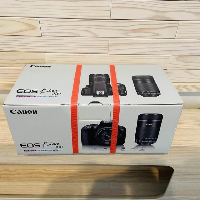 Canon デジタル一眼レフカメラ EOS Kiss X9i ダブルズームキット スマホ/家電/カメラのカメラ(デジタル一眼)の商品写真