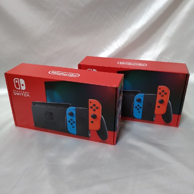 最終値下げ Nintendo 【新品2台】任天堂switch 本体 - Switch 家庭用