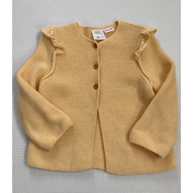 ZARA KIDS(ザラキッズ)のザラキッズ　カーディガン キッズ/ベビー/マタニティのベビー服(~85cm)(カーディガン/ボレロ)の商品写真