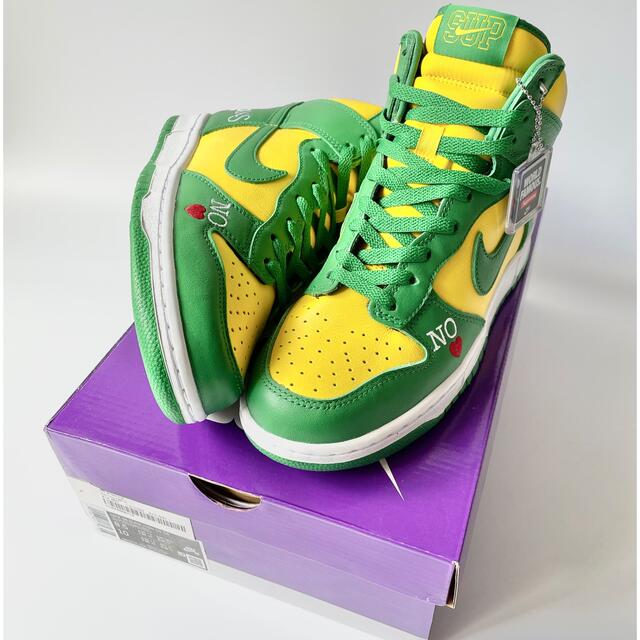 Nike dunk high x Supreme Brazil (26.5cm)