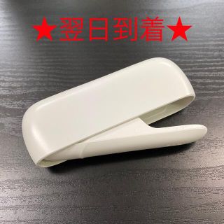 アイコス(IQOS)のa85番　アイコス３ DUO 本体 チャージャー  ウォームホワイト　白色(タバコグッズ)