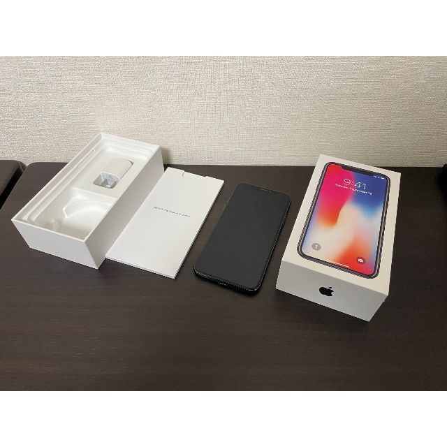 iPhoneX 64GB ブラック SIMフリー 中古 本体 アップル 新発売 51.0%OFF ...