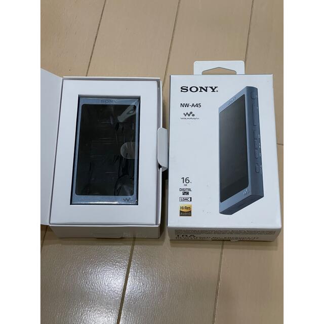 SONY(ソニー)のSONY/ MP3/  NW-A45 L16GB ブルー スマホ/家電/カメラのオーディオ機器(ポータブルプレーヤー)の商品写真