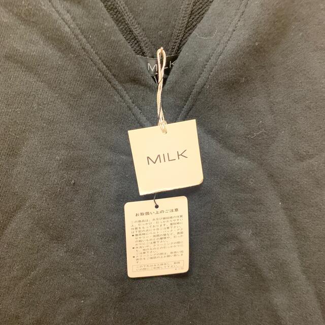 MILK(ミルク)のミルクワンピースMILKトレーナー レディースのワンピース(ミニワンピース)の商品写真