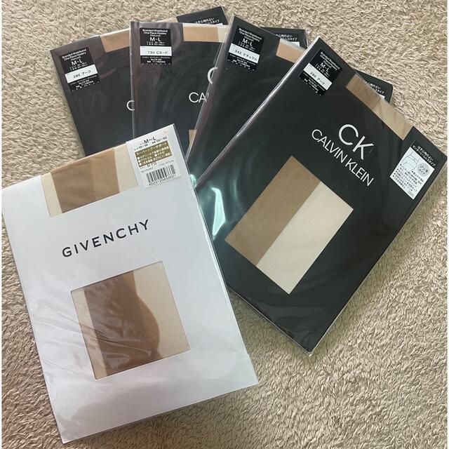 Calvin Klein(カルバンクライン)のCalvin klein Givenchy パンスト　ストッキング5枚セット レディースのレッグウェア(タイツ/ストッキング)の商品写真