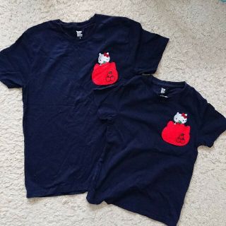 グラニフ(Design Tshirts Store graniph)の130とS グラニフ 親子セット(Tシャツ/カットソー)