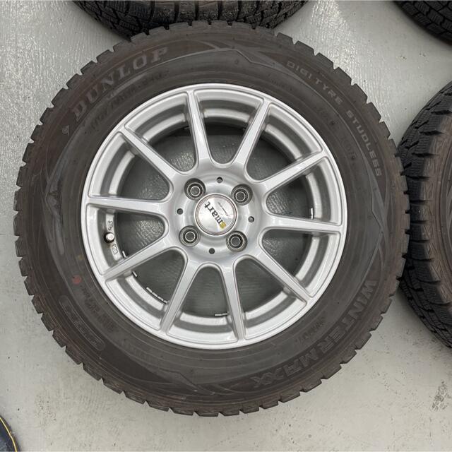 DUNLOP(ダンロップ)のトヨタシエンタスタッドレスタイヤホイル付175/70R14 NCP81G 自動車/バイクの自動車(タイヤ・ホイールセット)の商品写真