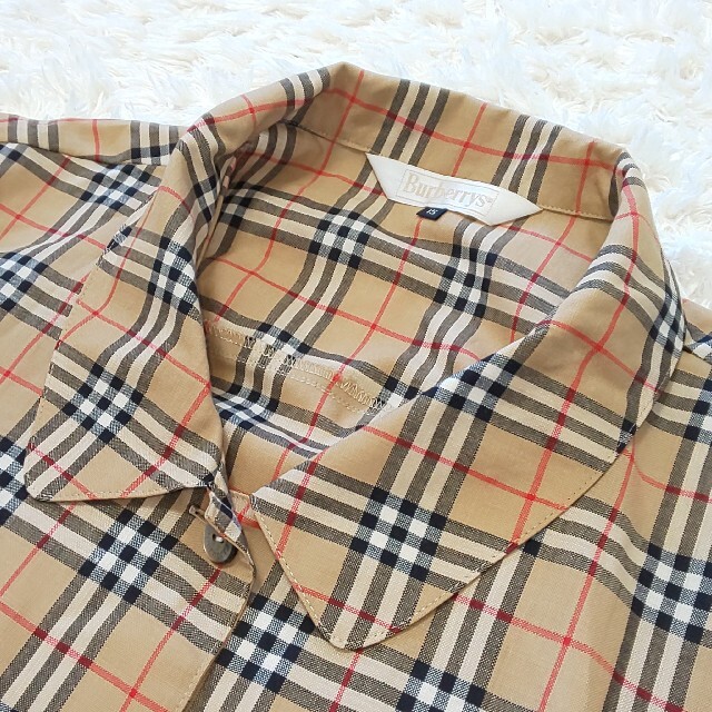 BURBERRY(バーバリー)の【極希少】Burberrys ヴィンテージ ノバチェックシャツ ビッグシルエット レディースのトップス(シャツ/ブラウス(半袖/袖なし))の商品写真