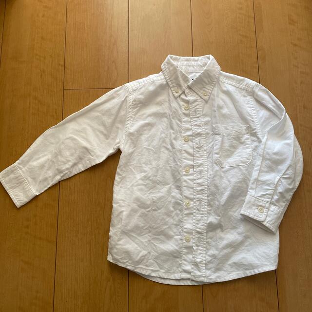OshKosh(オシュコシュ)の白シャツ　フォーマルにも。 キッズ/ベビー/マタニティのキッズ服男の子用(90cm~)(ブラウス)の商品写真