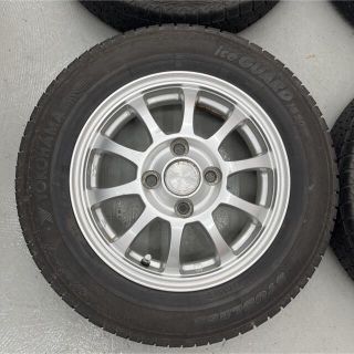 ダイハツタントカスタムスタッドレスタイヤ145/80R13ダンロップL375S