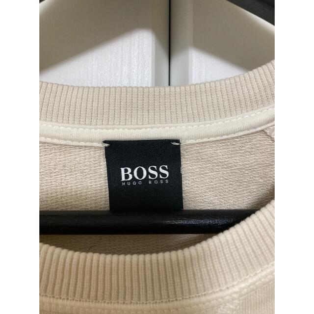 HUGO BOSS(ヒューゴボス)のヒューゴボス　トレーナー　ベージュ メンズのトップス(スウェット)の商品写真