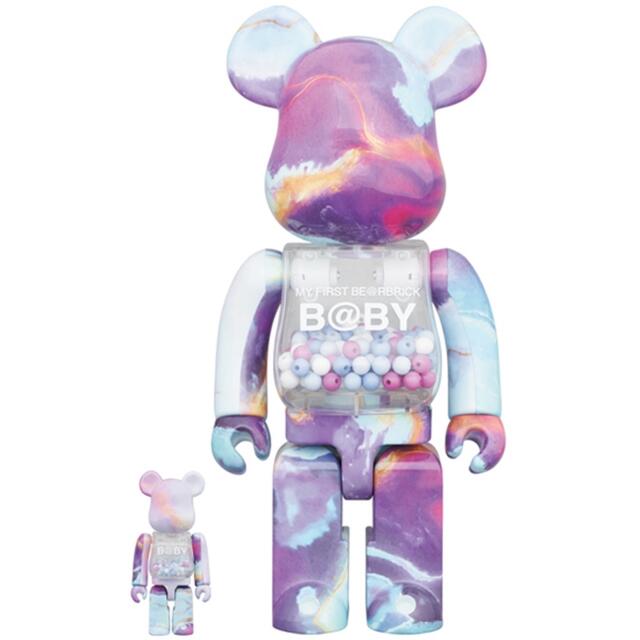 MY FIRST BE@RBRICK B@BY MARBLE 100％ 400％