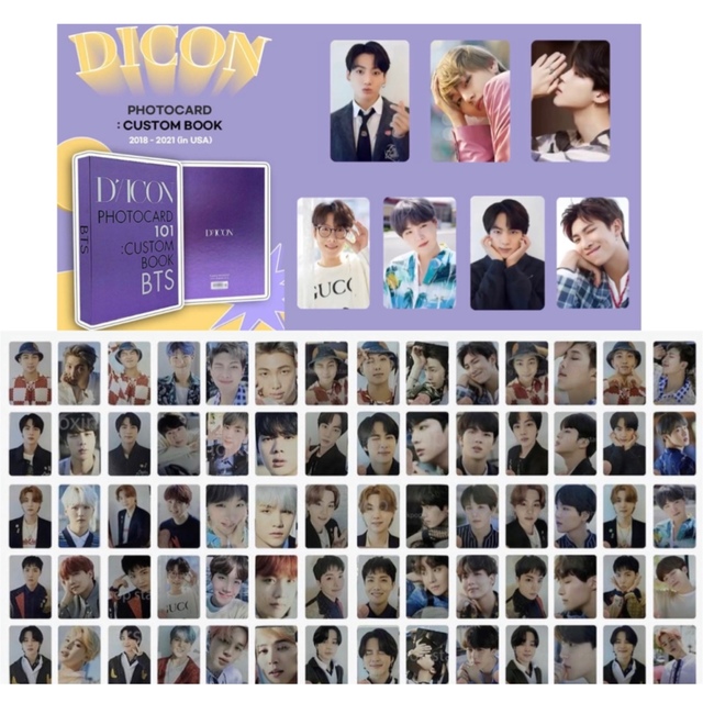BTS 韓国盤 DICON101 トレカセット | フリマアプリ ラクマ