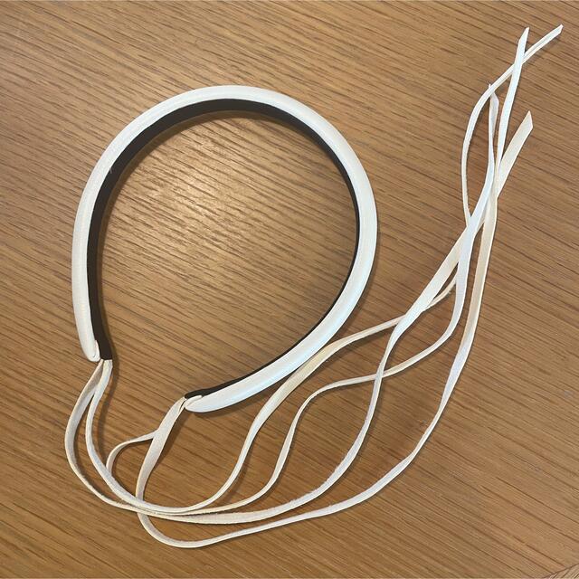 FUMIE=TANAKA フミエタナカ ヘッドバンド カチューシャ ホワイト-