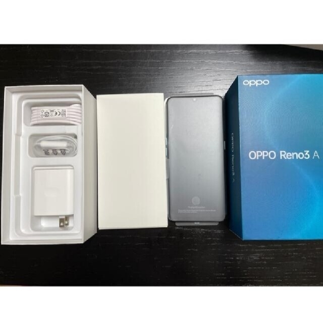 OPPO(オッポ)の新品未使用 ラスト1点 OPPO Reno3 A SIMフリー ホワイト スマホ/家電/カメラのスマートフォン/携帯電話(スマートフォン本体)の商品写真