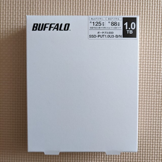 一流の品質 バッファロー ポータブル SSD 1.0TB SSD-PUT1.0U3-B N