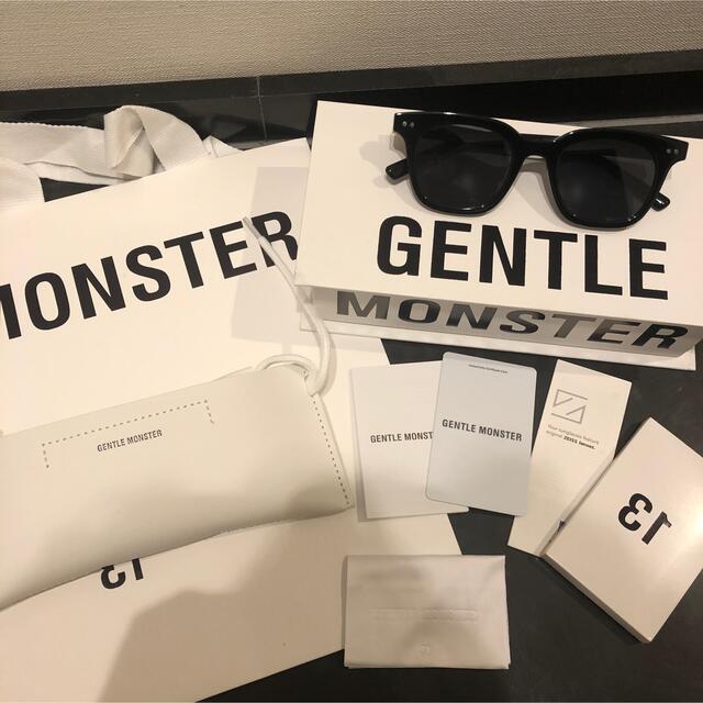 BIGBANG(ビッグバン)のGENTLE MONSTER ジェントルモンスター サングラス ブラック メンズのファッション小物(サングラス/メガネ)の商品写真