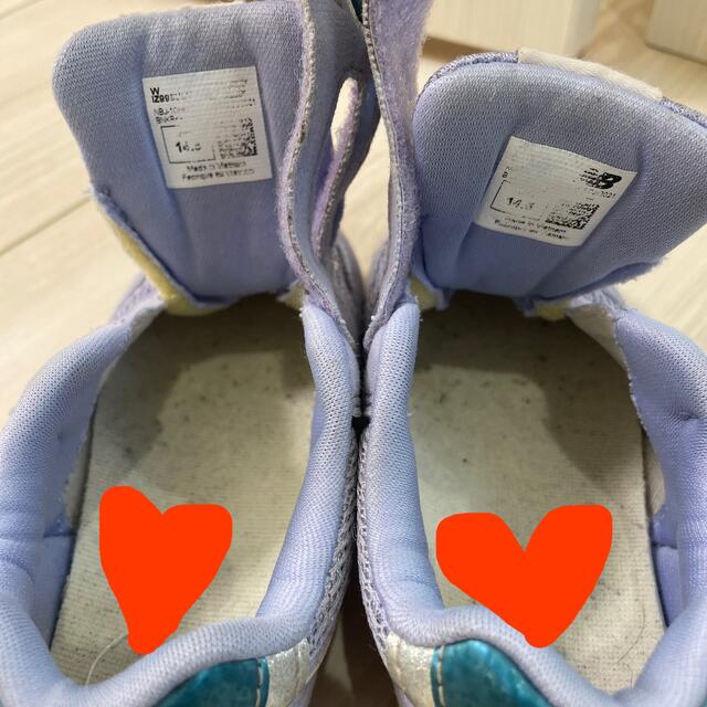 New Balance(ニューバランス)の子供　NB  14.5cm キッズ/ベビー/マタニティのベビー靴/シューズ(~14cm)(スニーカー)の商品写真