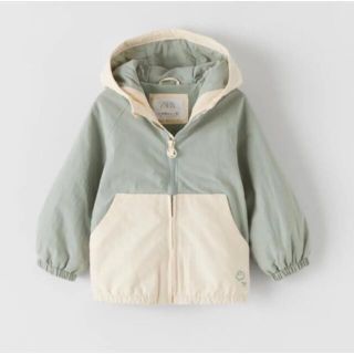 ザラキッズ(ZARA KIDS)のZARAベビー   くすみカラー ウィンドブレーカー(ジャケット/上着)