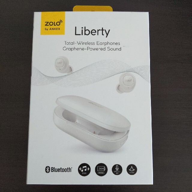 ANKER Zolo Liberty 完全ワイヤレスイヤホン スマホ/家電/カメラのオーディオ機器(ヘッドフォン/イヤフォン)の商品写真