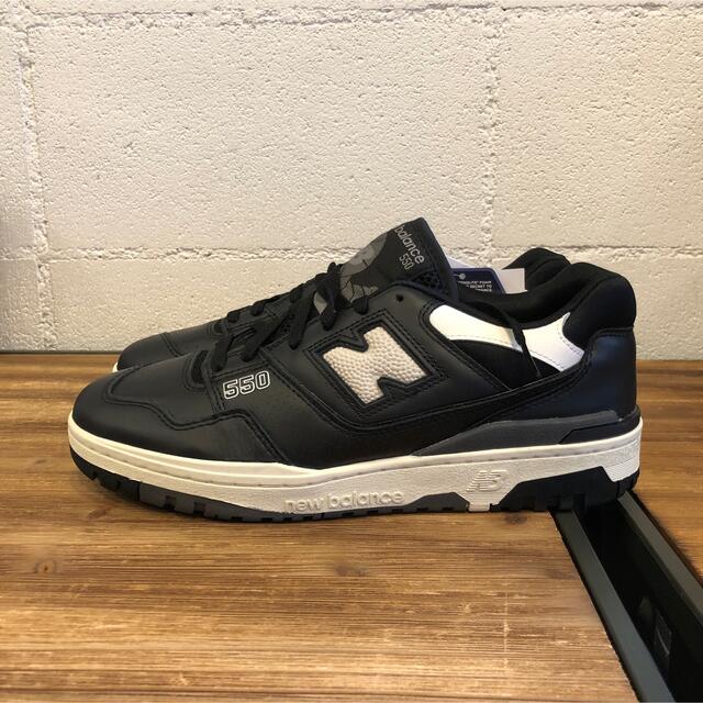 新品BB550LBW ブラック 28cm Newbalance