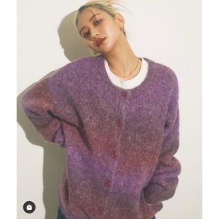 マウジー(moussy)のLAGUAGEM カーディガン(カーディガン)