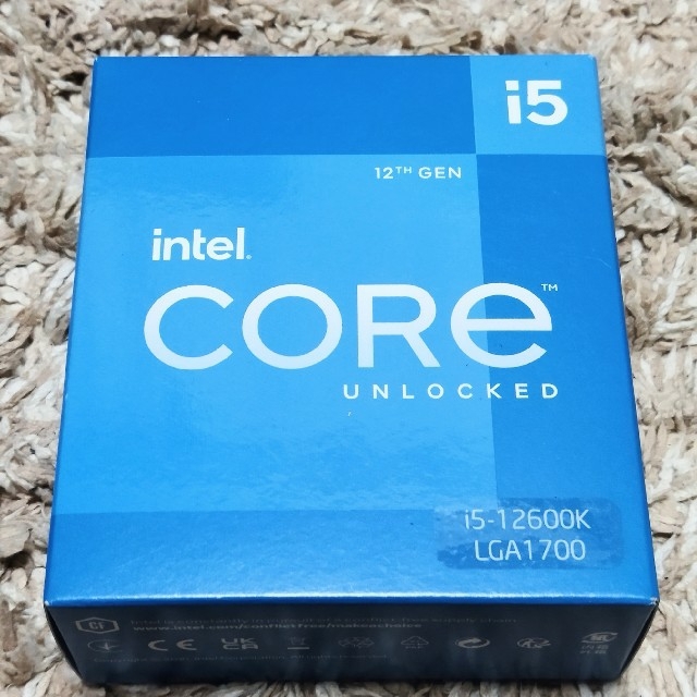 Intel型番【新品未開封】Intel Core i5 12600K 納品書あり 動作保証