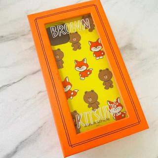 メゾンキツネ(MAISON KITSUNE')の残１【新品】メゾンキツネ×LINE コラボ iPhone12/12Pro ケース(iPhoneケース)