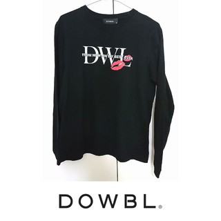 ダブル(DOWBL)のDOWBL ロングスリーブプリントTシャツ(Tシャツ(長袖/七分))