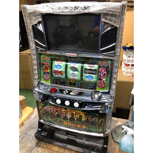 実機 税込 パチスロ コナミアミューズメント Sマジカルハロウィン7◆