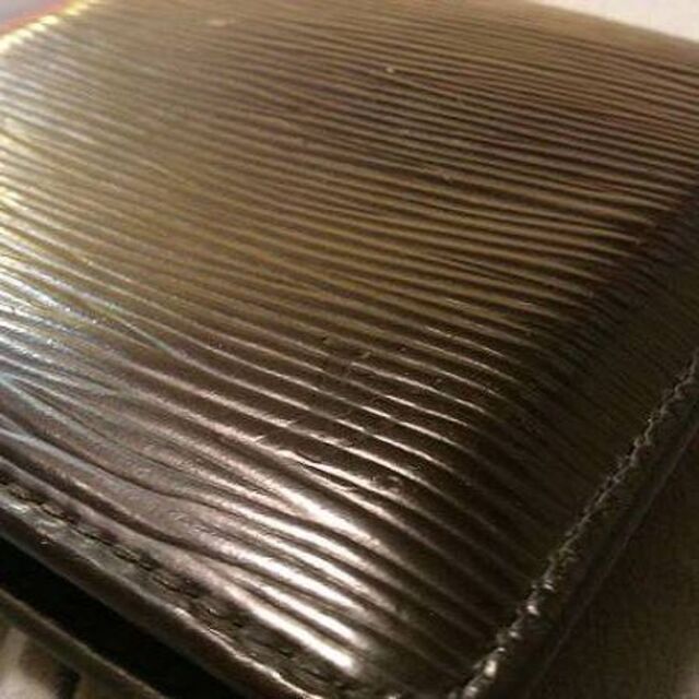 エピ★ヴィトン(M63652 )黒 二つ折り財布