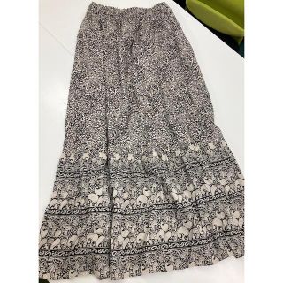 ユニクロ(UNIQLO)のUNIQLO ANNA SUI スカート ロング (ロングスカート)