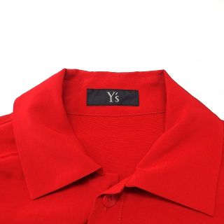 ワイズ Y's ヨウジヤマモト 19AW ロングシャツワンピース 1 レッド