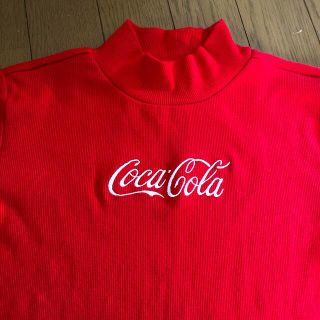 コカコーラ(コカ・コーラ)のコカコーラ　ロゴショートロンT☆ Sサイズ(Tシャツ(長袖/七分))