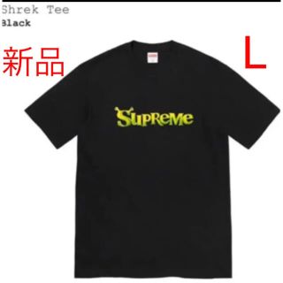 シュプリーム(Supreme)のSUPREME シュプリーム 21aw shrek Tシャツ シュレック 黒 L(Tシャツ/カットソー(半袖/袖なし))