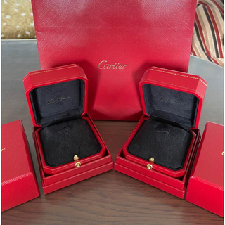 Cartier - 最終お値下 ️ 未使用 ️ カルティエ ジュエリーケース2個 外箱2個の通販｜ラクマ