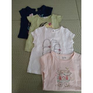 ベビーギャップ(babyGAP)の半袖（フレンチスリーブ）シャツ　セット　90(Tシャツ/カットソー)