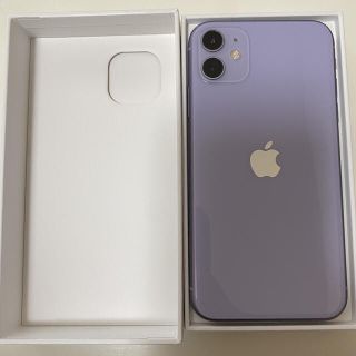 アップル(Apple)のiPhone11 本体 128GB  パープル(スマートフォン本体)