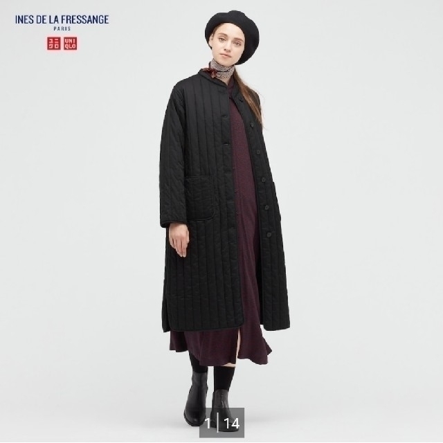 UNIQLO - ○mさま専用 2021AW UNIQLO イネス キルティングコート M